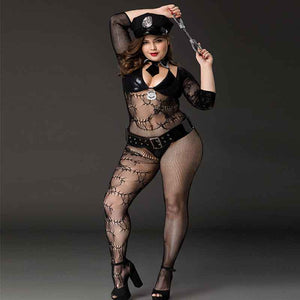 DISFRAZ SEXY | MUJER POLICIA | TALLA GRANDE | EARL DiiP Secret - DiiP Secret Sex Shop Ecuador