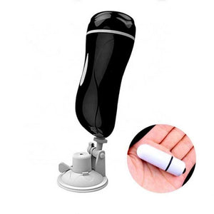 MASTURBADOR MASCULINO CON SOPORTE | VAGINAL & ANAL CON VIBRACIÓN | JOAN DiiP Secret - DiiP Secret Sex Shop Ecuador
